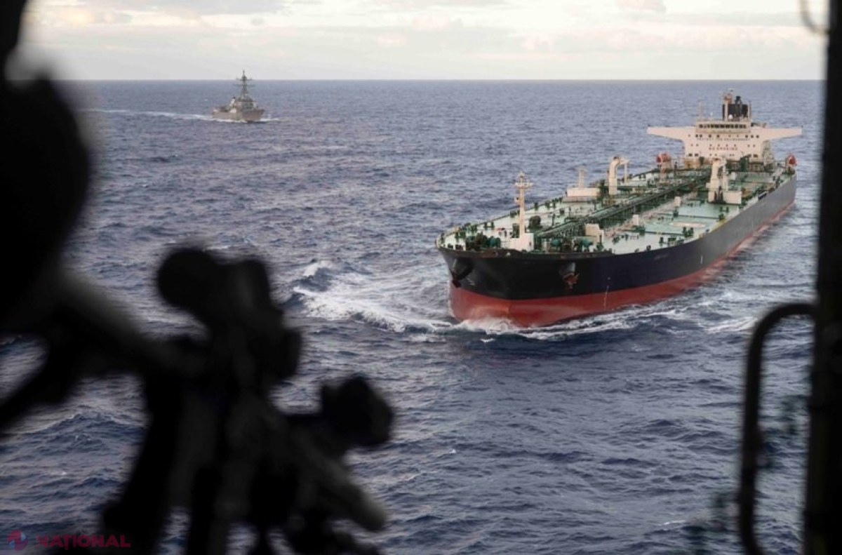 SUA capturează în Oceanul Indian petrolierul Aquila II, urmărit din Caraibe pentru încălcarea sancțiunilor impuse Venezuelei