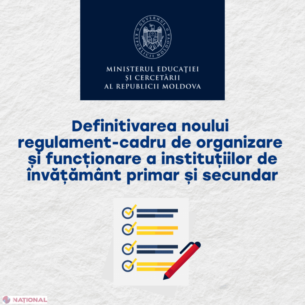 Ministerul Educației definitivează noul regulament pentru școli primare și secundare și cheamă părinții și profesorii la consultări