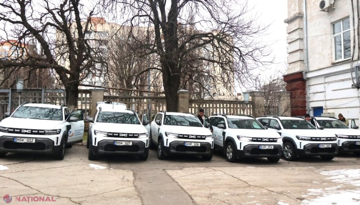 Noi automobile pentru echipele de asistență psihopedagogică, pentru sprijinirea copiilor cu cerințe speciale din opt raioane