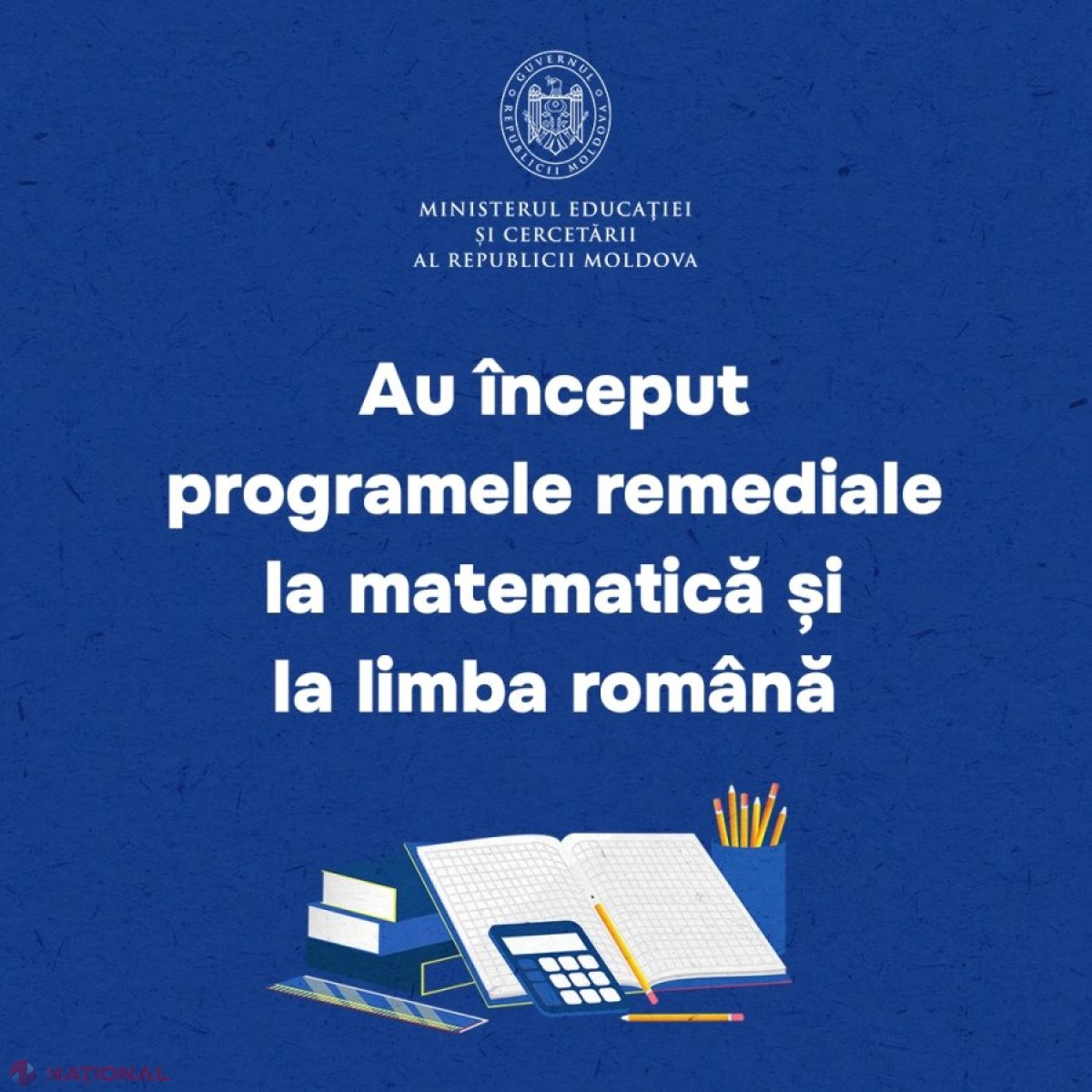 Lecții suplimentare gratuite la matematică și limba română pentru mii de elevi de clasa a IX-a din școlile cu predare în limbile minorităților