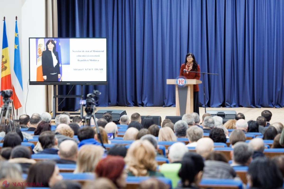 Universitatea de Stat din Comrat, la 35 de ani: Maia Sandu cere protejarea limbii și culturii găgăuze
