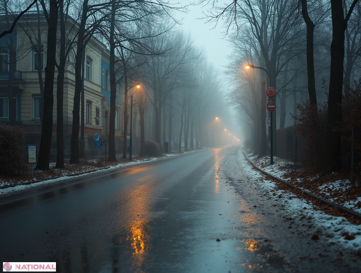 Vineri, 13 februarie 2026: nori persistenți și apariția ploilor în Republica Moldova