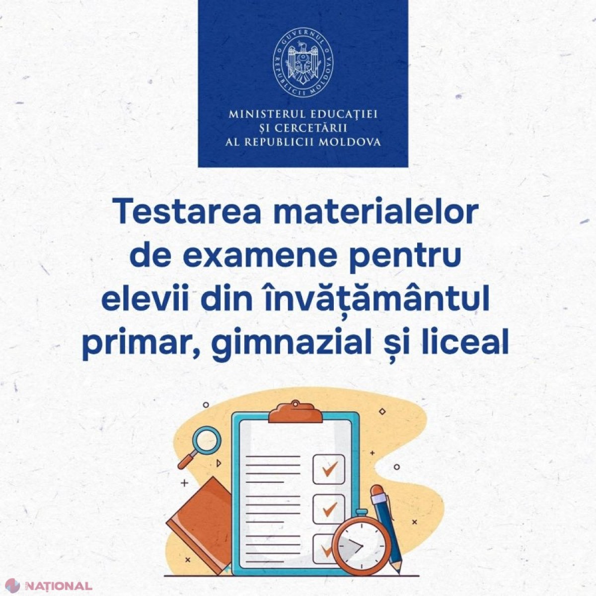 Ministerul Educației testează materialele de examen pentru peste 11 mii de elevi înaintea sesiunii naționale 2026