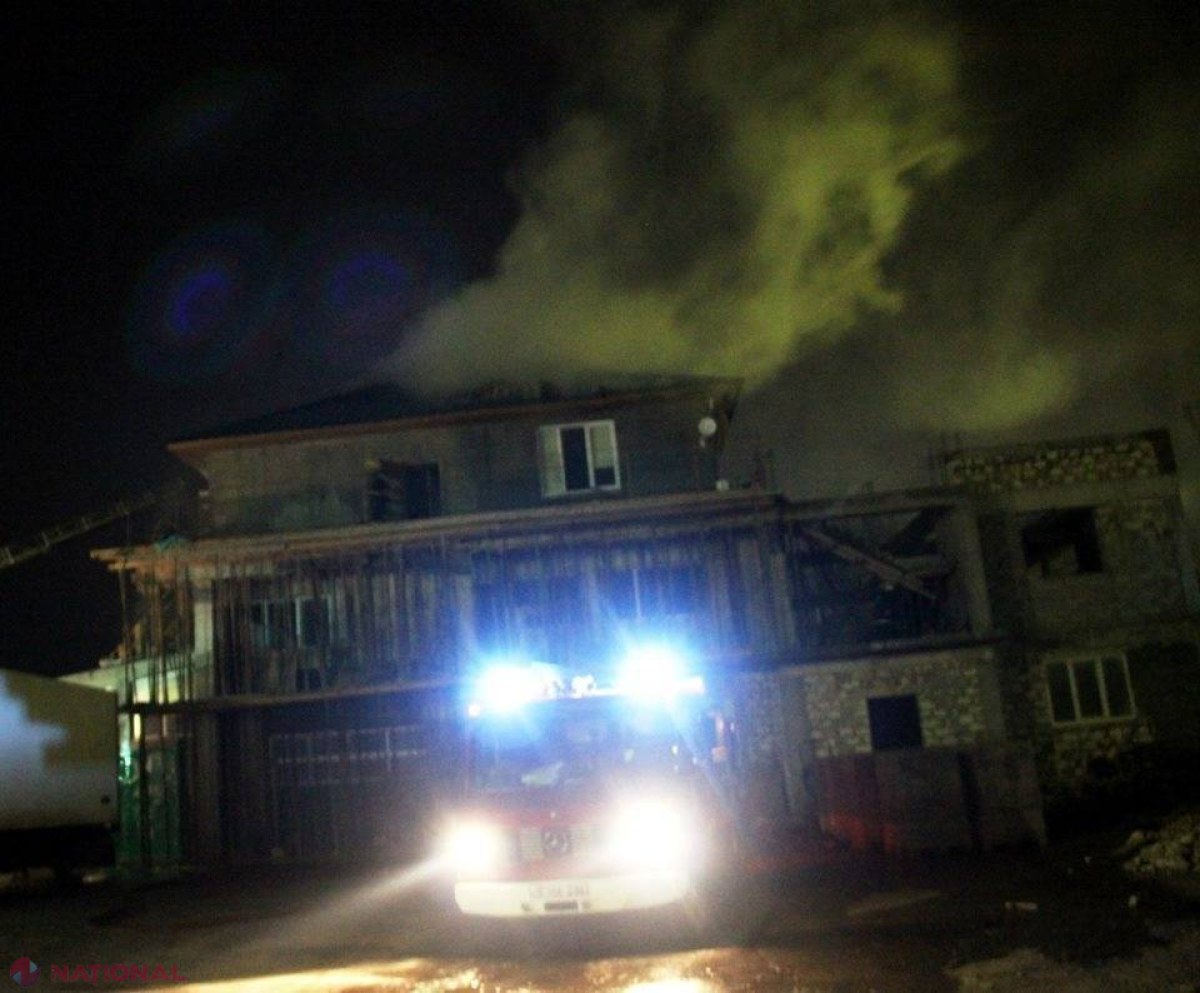 Incendiu pe strada Muncești din capitală