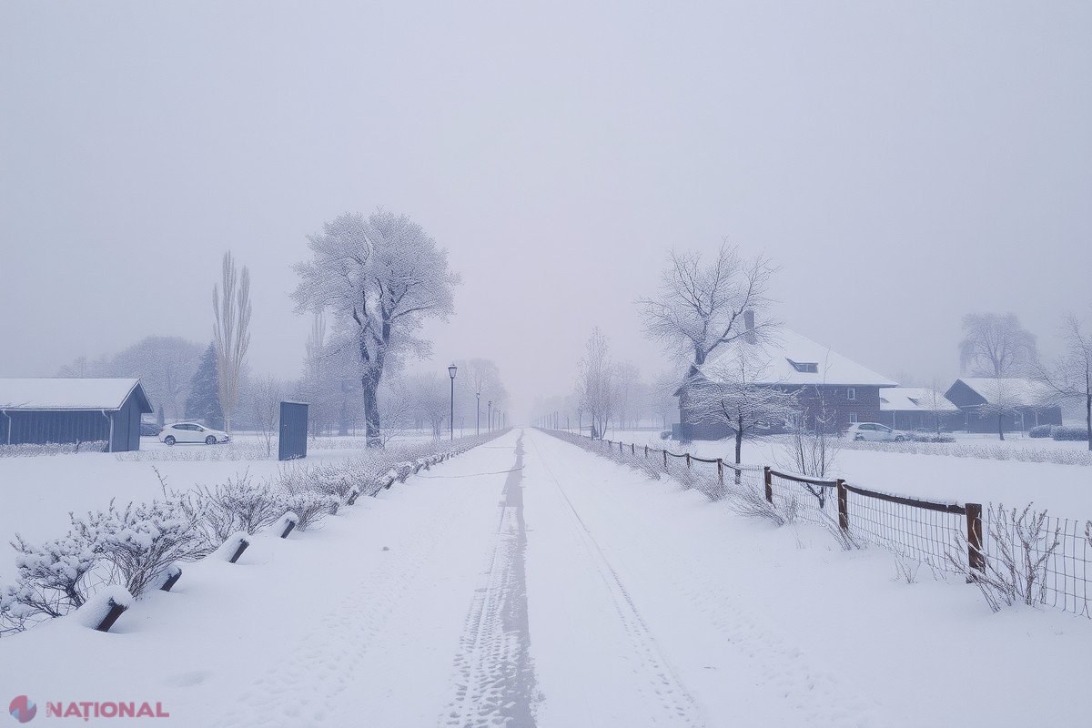 Răcire și revenirea ninsorii în Republica Moldova, sâmbătă 21 februarie 2026