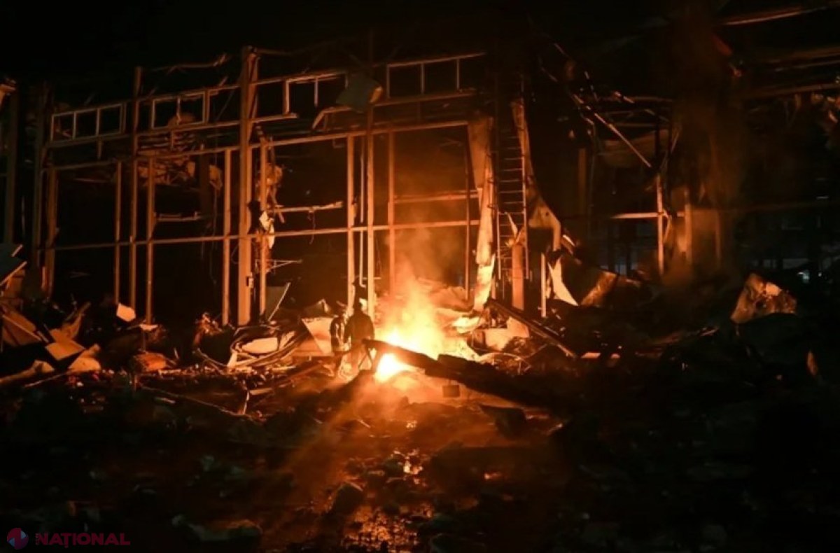 Noapte de teroare la Kiev: explozii succesive și atac cu rachete balistice, locuitorii obligați să stea ore întregi în adăposturi