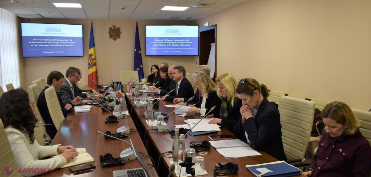 Vicepremierul pentru reintegrare, Valeriu Chiveri, discută cu parlamentari danezi despre parcursul european și situația din regiunea transnistreană