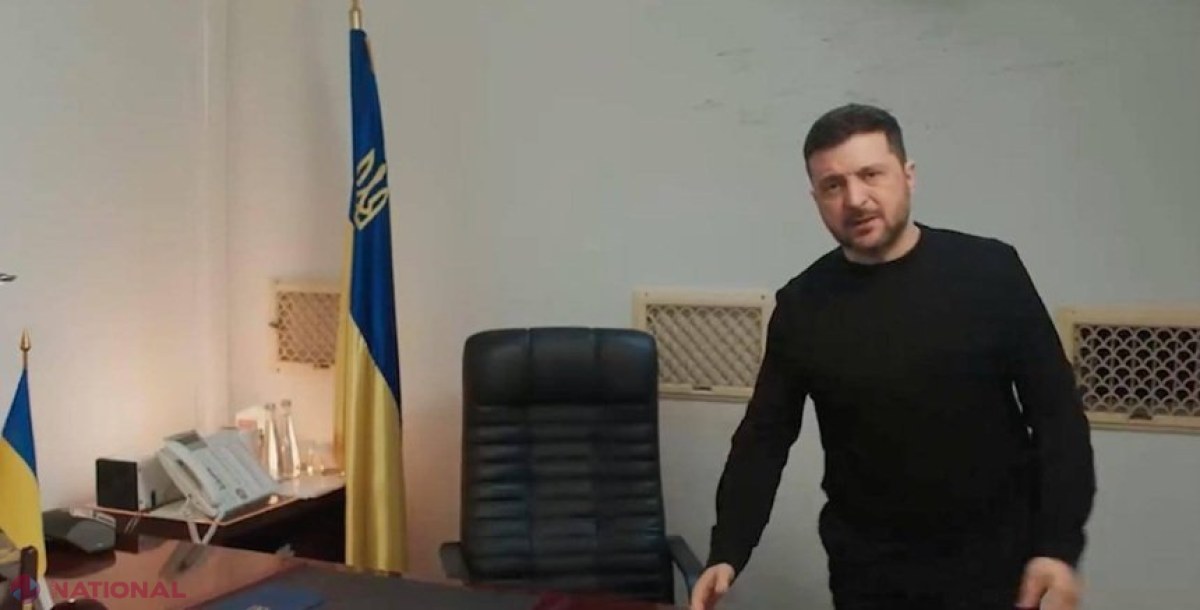 Zelenski prezintă pentru prima oară buncărul subteran de la Kiev din care a fost condusă contraofensiva împotriva Rusiei