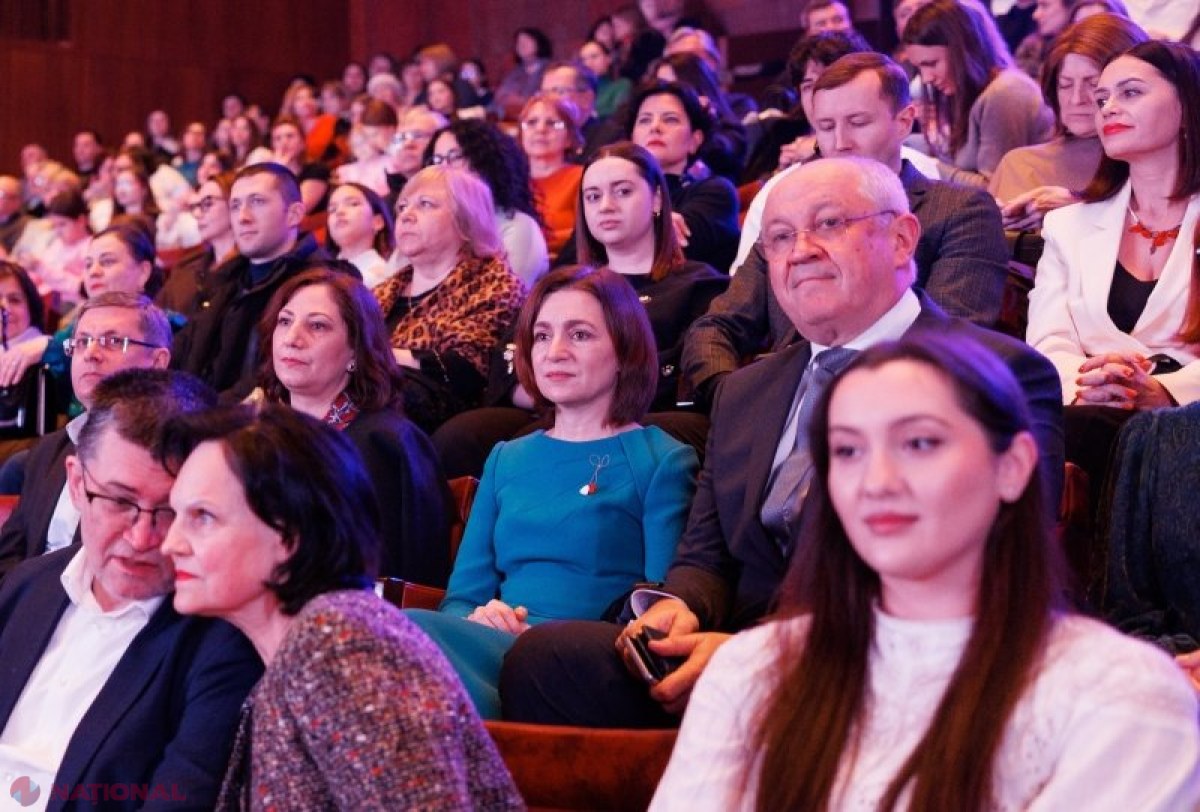Maia Sandu a deschis ediția jubiliară a Festivalului Internațional de Muzică „Mărțișor” la Chișinău