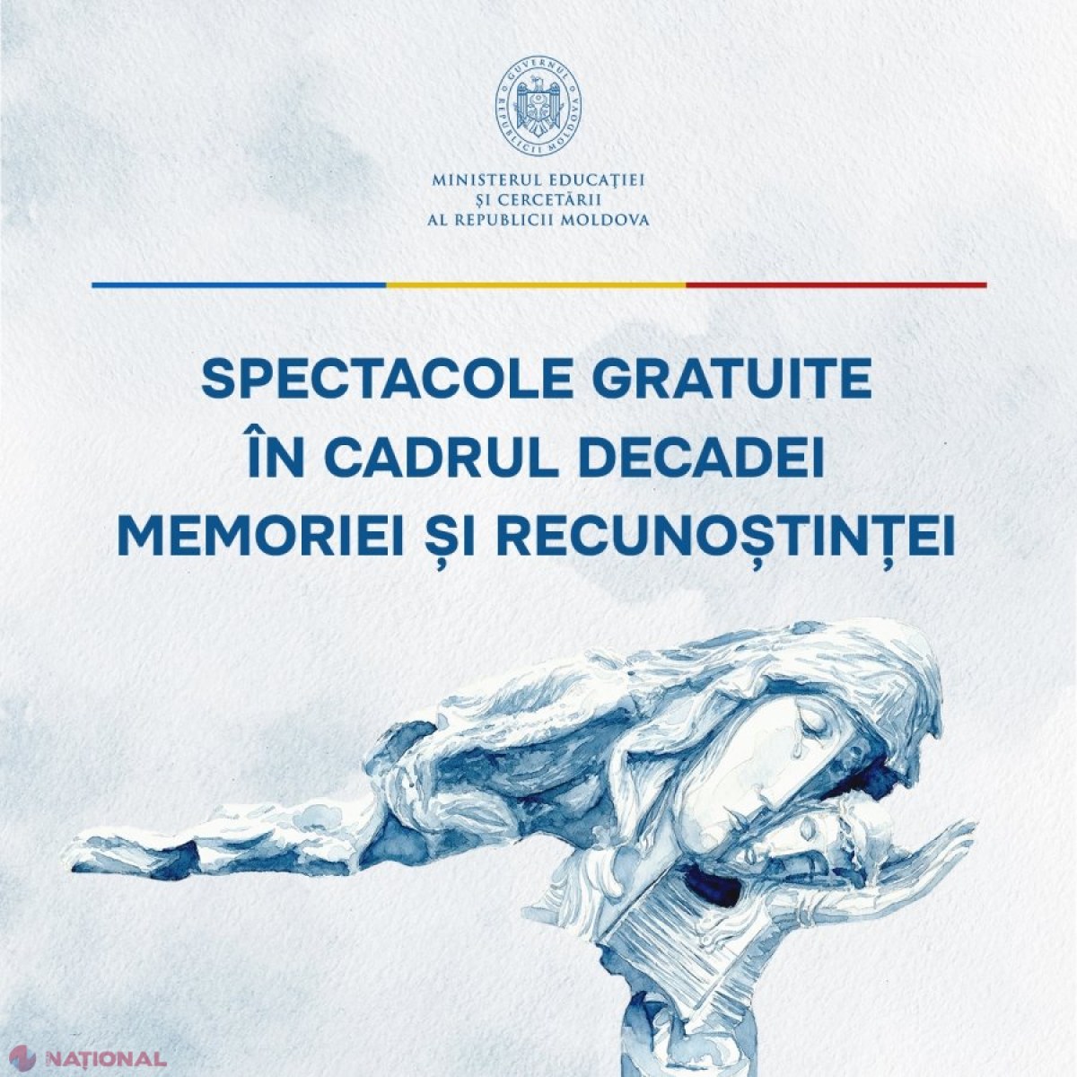 Elevii din toată țara, chemați la spectacole și lecții despre memoria istorică în Decada „Memoriei și Recunoștinței”
