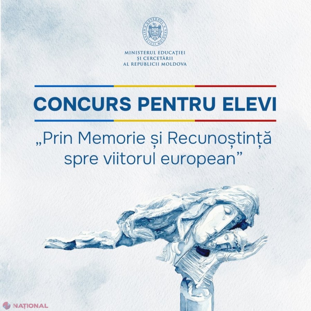 Concurs republican pentru elevi, lansat de MEC, dedicat memoriei războiului, deportărilor și foametei organizate în Republica Moldova