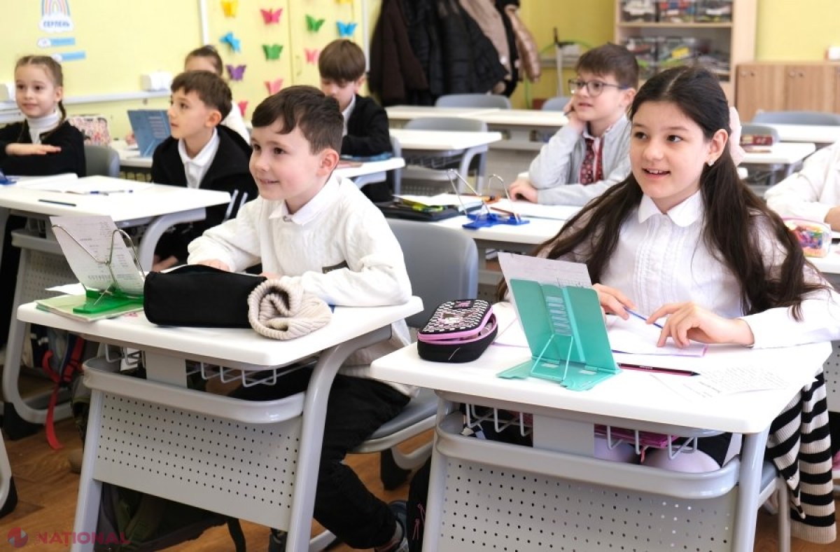 Gimnaziul „Taras Șevcenco” din Chișinău, modernizat cu echipamente digitale și mobilier nou pentru elevi și profesori
