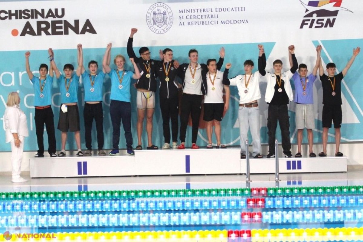 Recorduri naționale și performanțe remarcabile la Campionatul Național de înot de la Arena Chișinău
