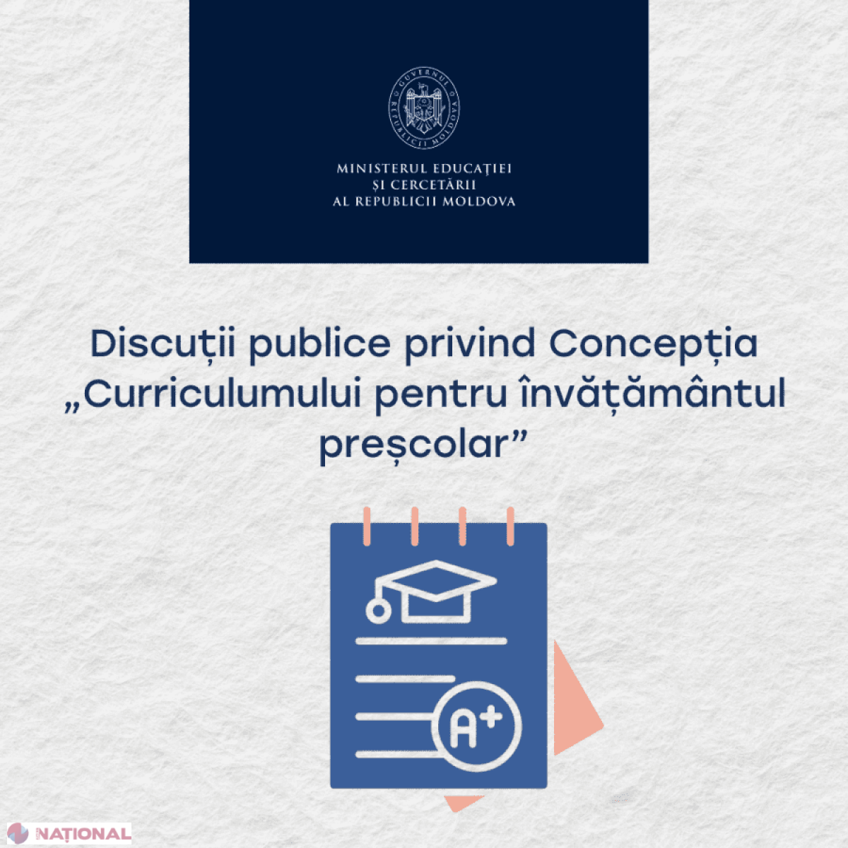 MEC lansează consultări publice pentru noua Concepție a curriculumului preșcolar