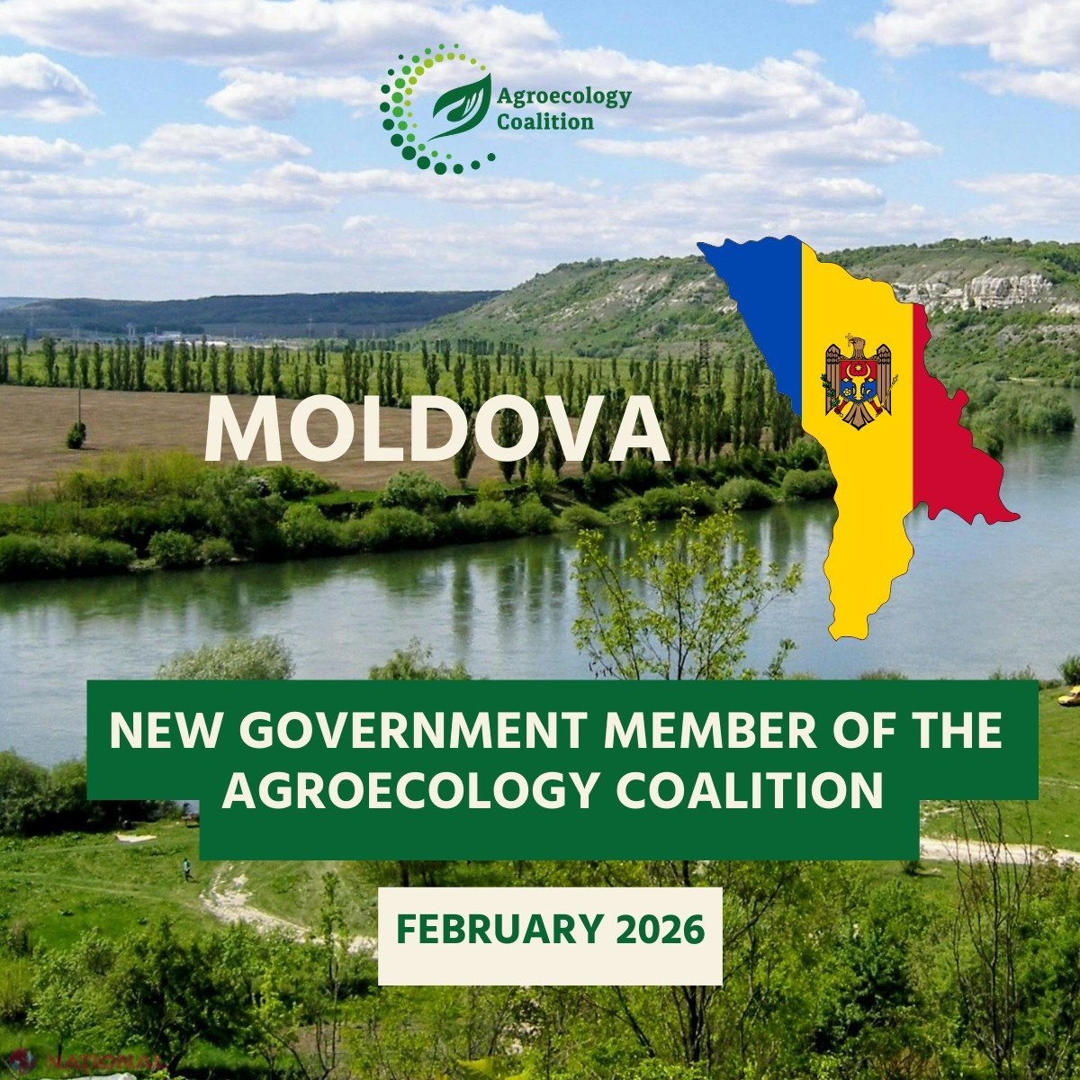 Moldova aderă la Agroecology Coalition și își întărește parteneriatele pentru o agricultură adaptată la schimbările climatice