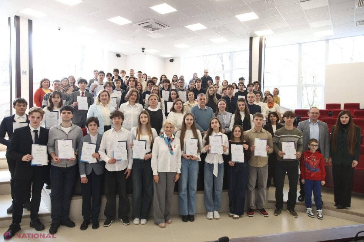 Cei mai buni elevi chimiști din țară, premiați la Olimpiada Republicană la Chimie 2026