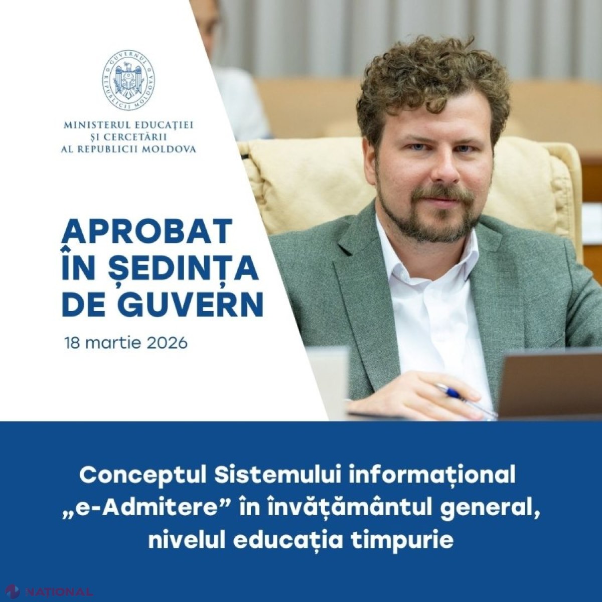 Guvernul lansează sistemul național „e-Admitere” pentru înscrierea online a copiilor la grădinițe