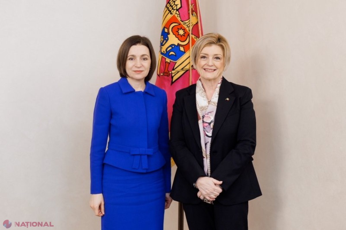 Maia Sandu discută la Chișinău cu ministra italiană Marina Calderone despre cooperarea socială și sprijinul Italiei pentru parcursul european al Moldovei