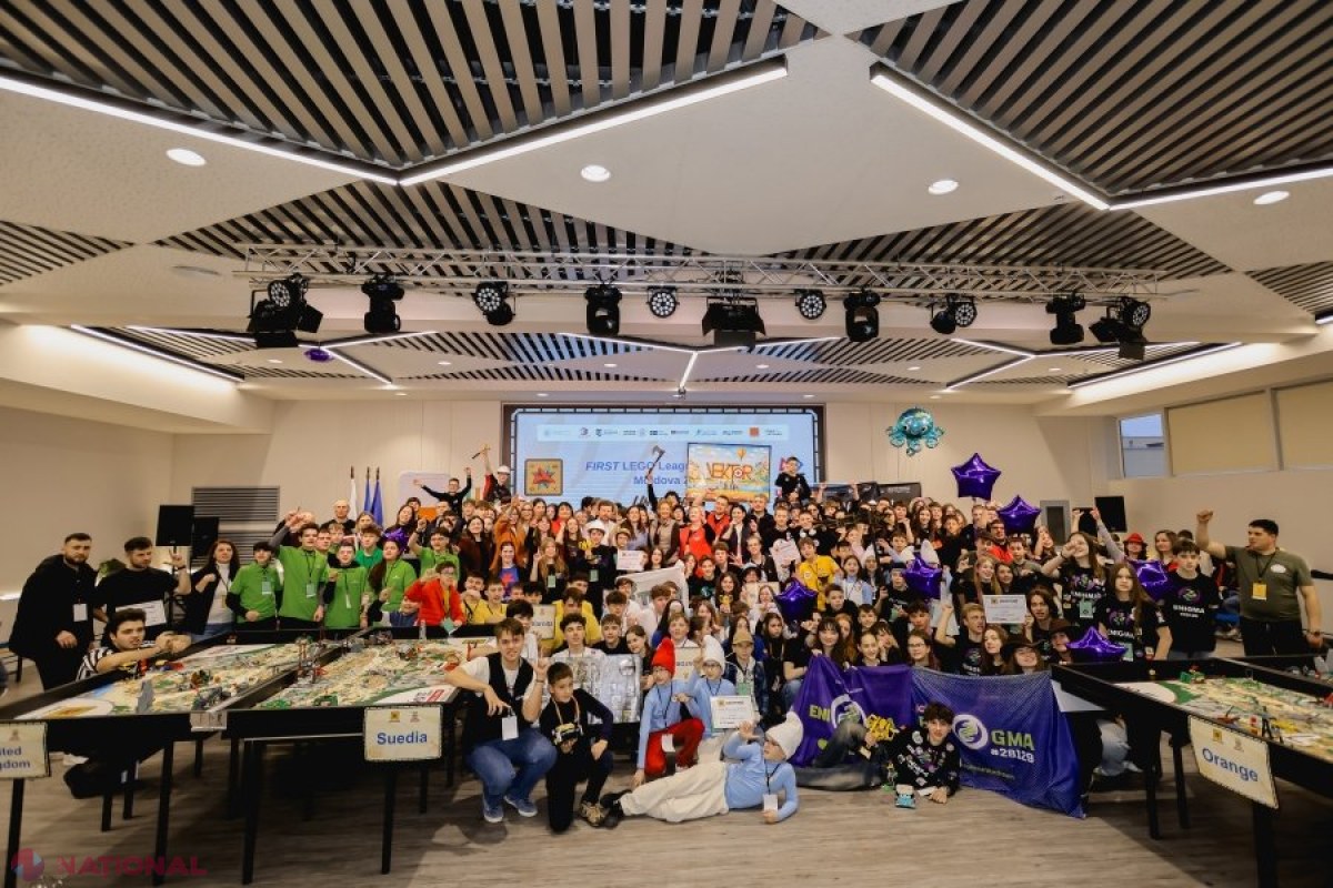 Chișinăul, epicentrul inovației în robotică: Finala FIRST LEGO League Challenge Moldova 2026 a desemnat echipa RoboRangers campioană națională
