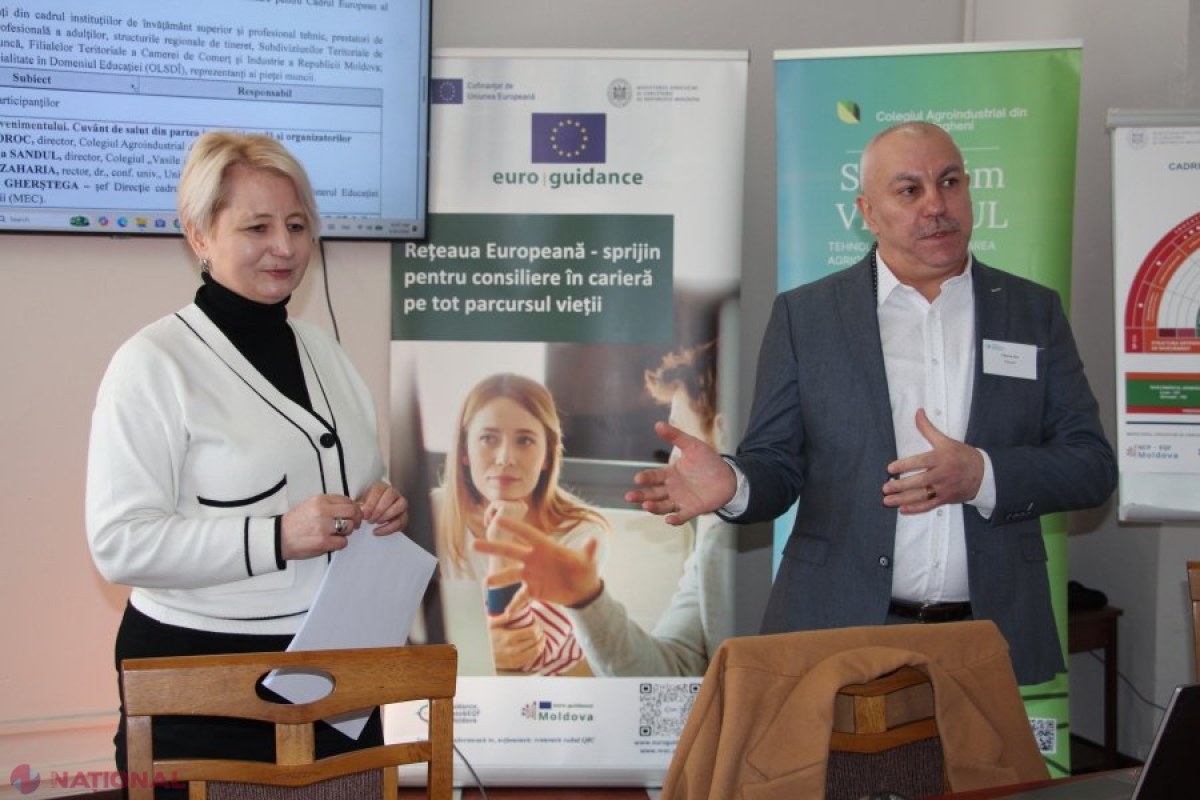 Masa rotundă la Ungheni: calificările din învățământul profesional, racordate la standardele europene și cerințele pieței muncii