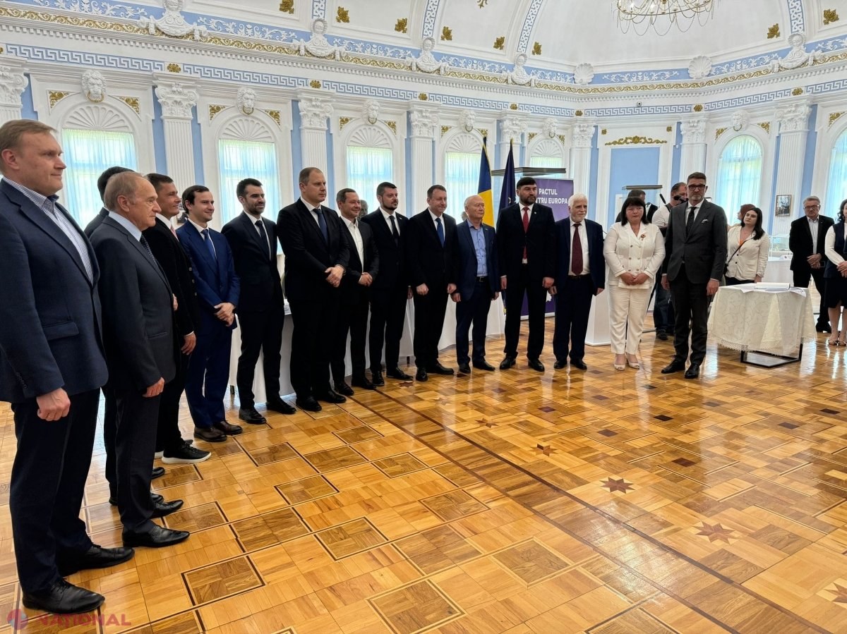 DOC, VIDEO //  „Pactul pentru Europa”, SEMNAT de 12 partide politice din R. Moldova. Ce prevede documentul ISTORIC și ce angajamente și-au luat semnatarii 