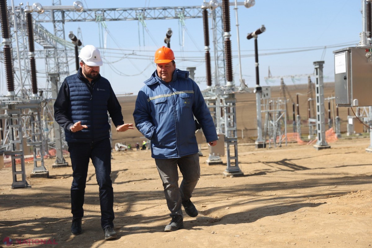 Ministrul Energiei, control inopinat la Stația Electrică Vulcănești: ritmul lucrărilor trebuie accelerat pentru a întări securitatea energetică a țării
