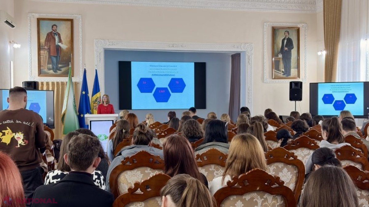 Campania „Fii PRO! Alege să fii profesor!” promovează cariera didactică la Universitatea „Alecu Russo” din Bălți, cu indemnizații de până la 200.000 de lei pentru tinerii profesori