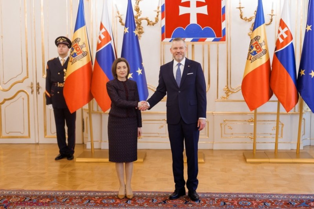Maia Sandu la Bratislava: acorduri sociale și economice cu Slovacia și sprijin ferm pentru aderarea Republicii Moldova la UE