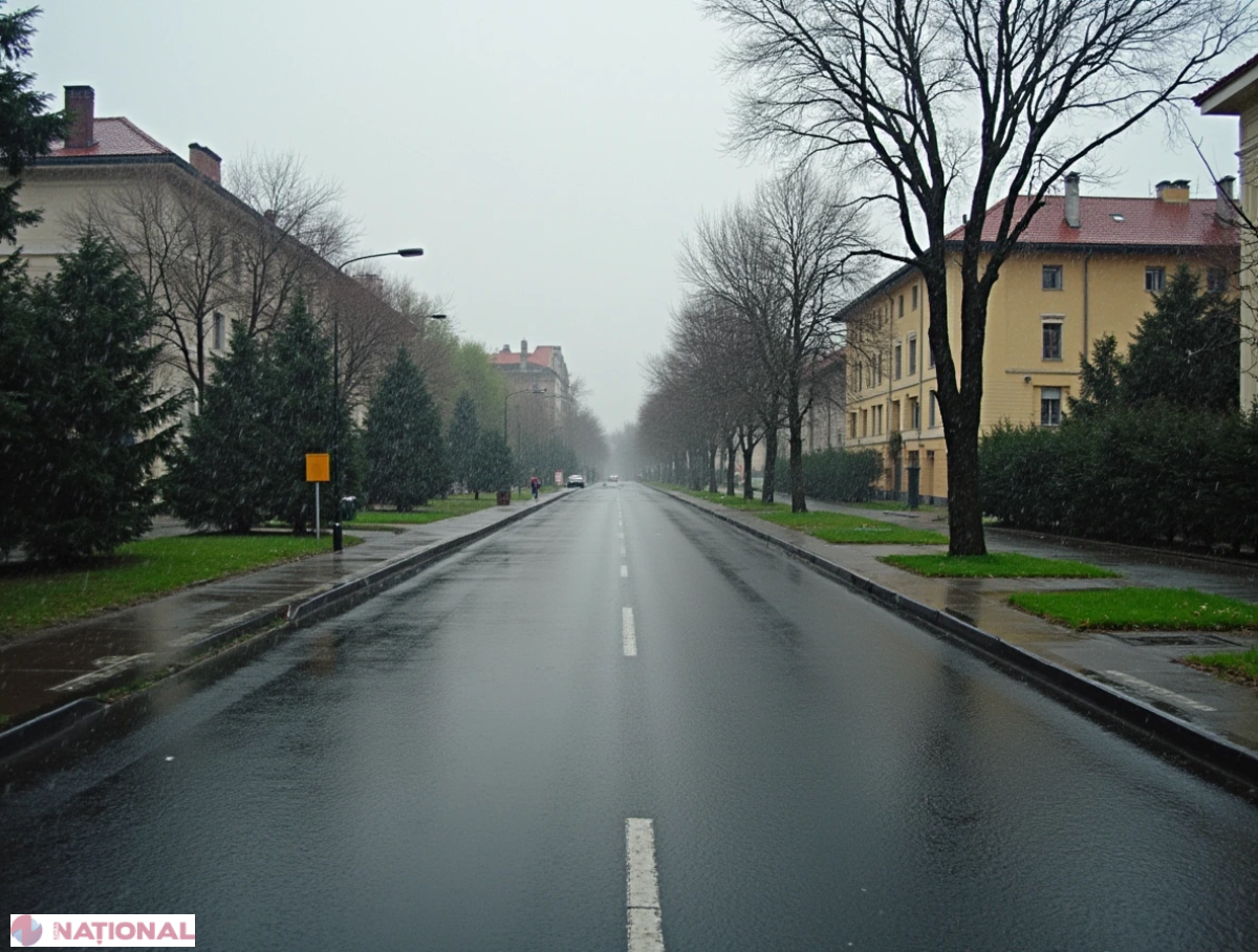 Vremea în Republica Moldova marți, 31 martie 2026: ploi persistente și nori de primăvară