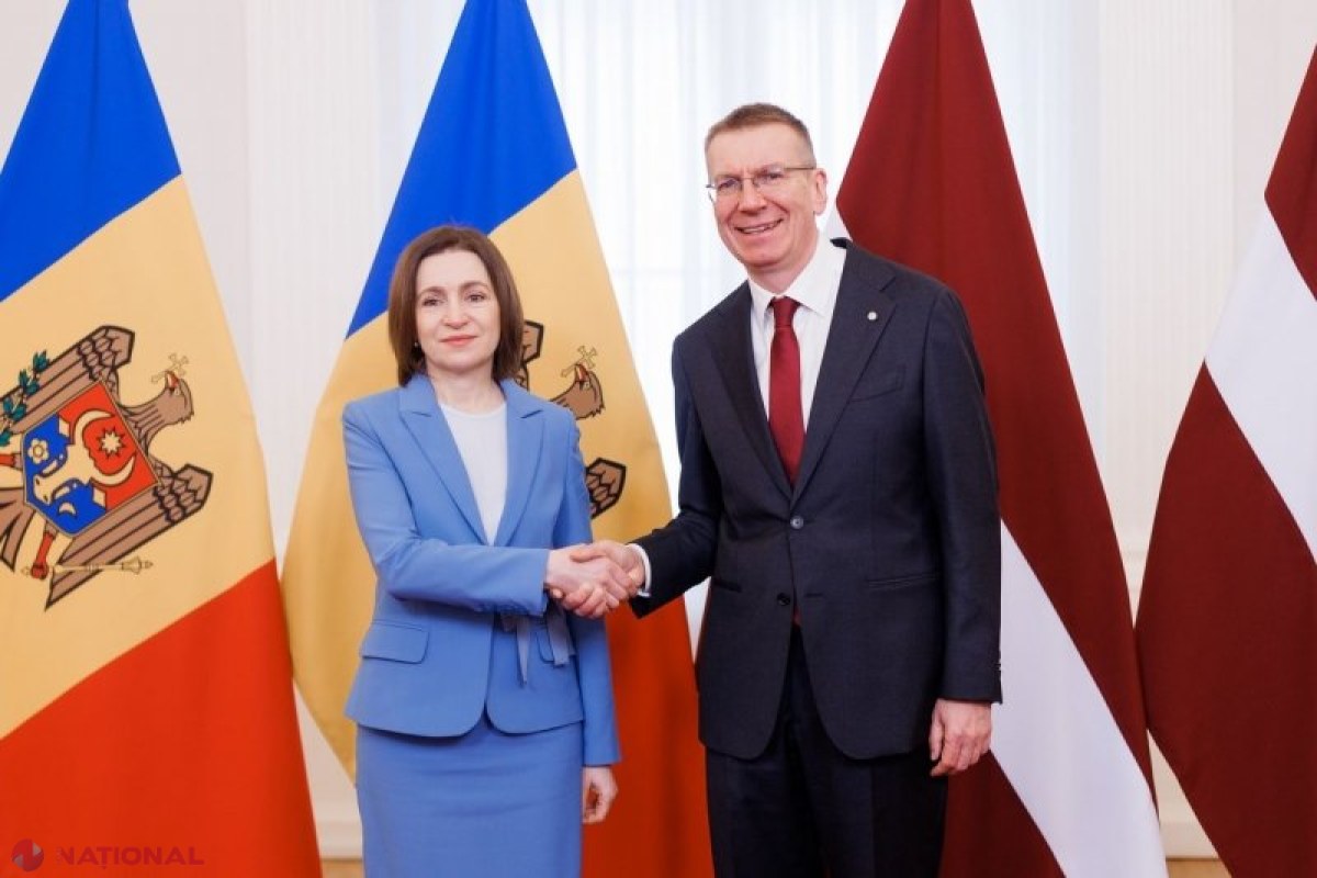 Maia Sandu, la Riga: „Europa va fi mai puternică și mai sigură cu Moldova în interiorul Uniunii Europene”