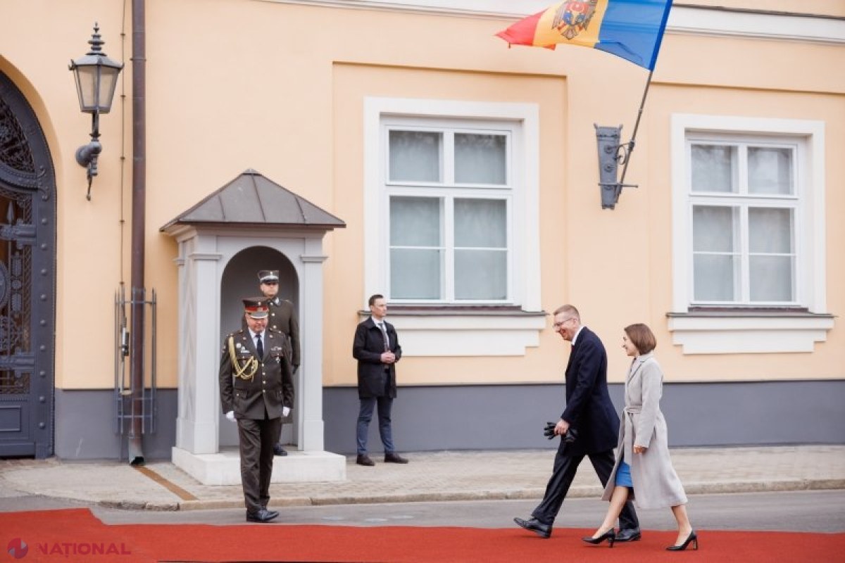 Maia Sandu, la Riga: sprijin ferm din partea Letoniei pentru aderarea rapidă a Moldovei la Uniunea Europeană