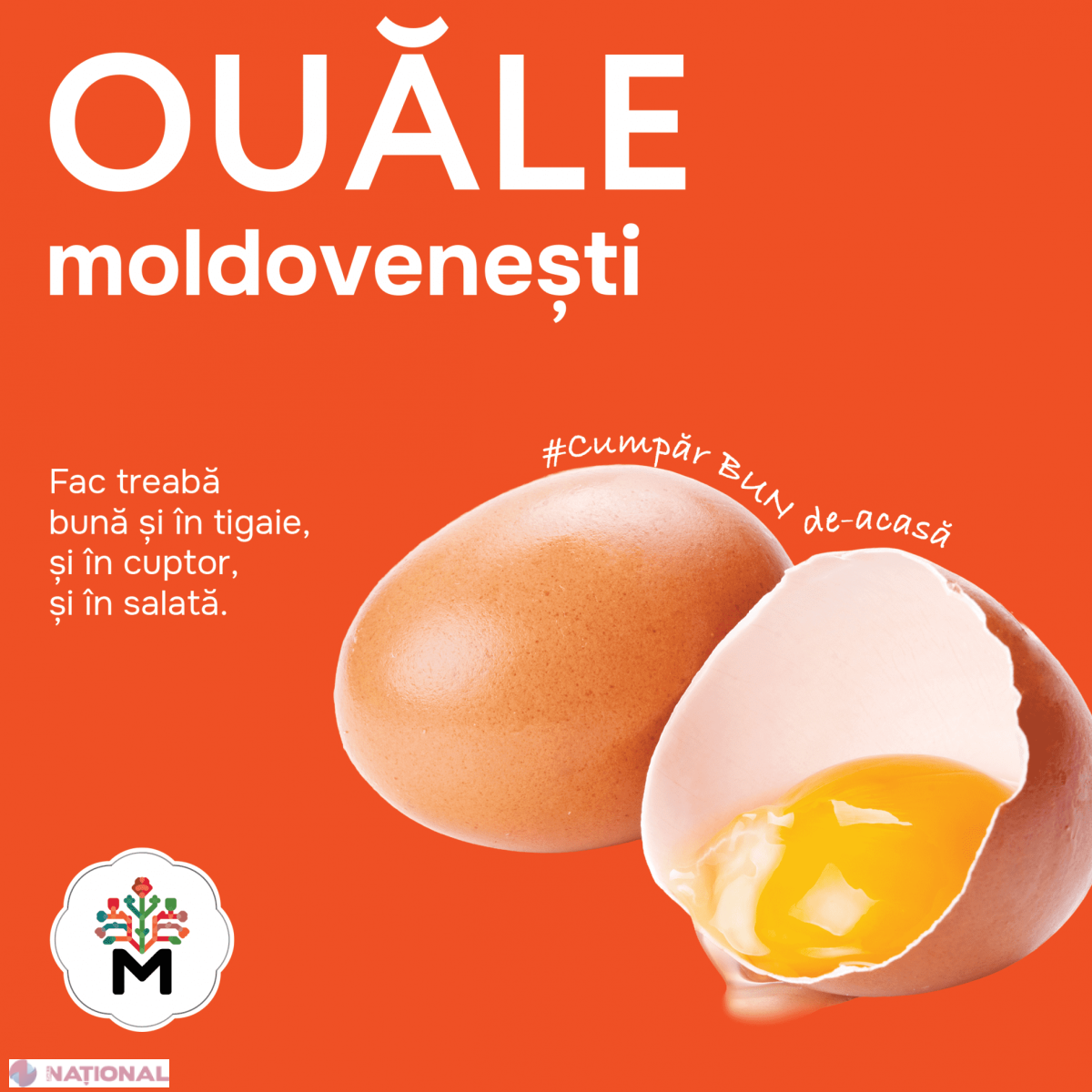 „Cumpăr bun de acasă” continuă: îndemn de Paște și pentru tot anul de a alege produse moldovenești