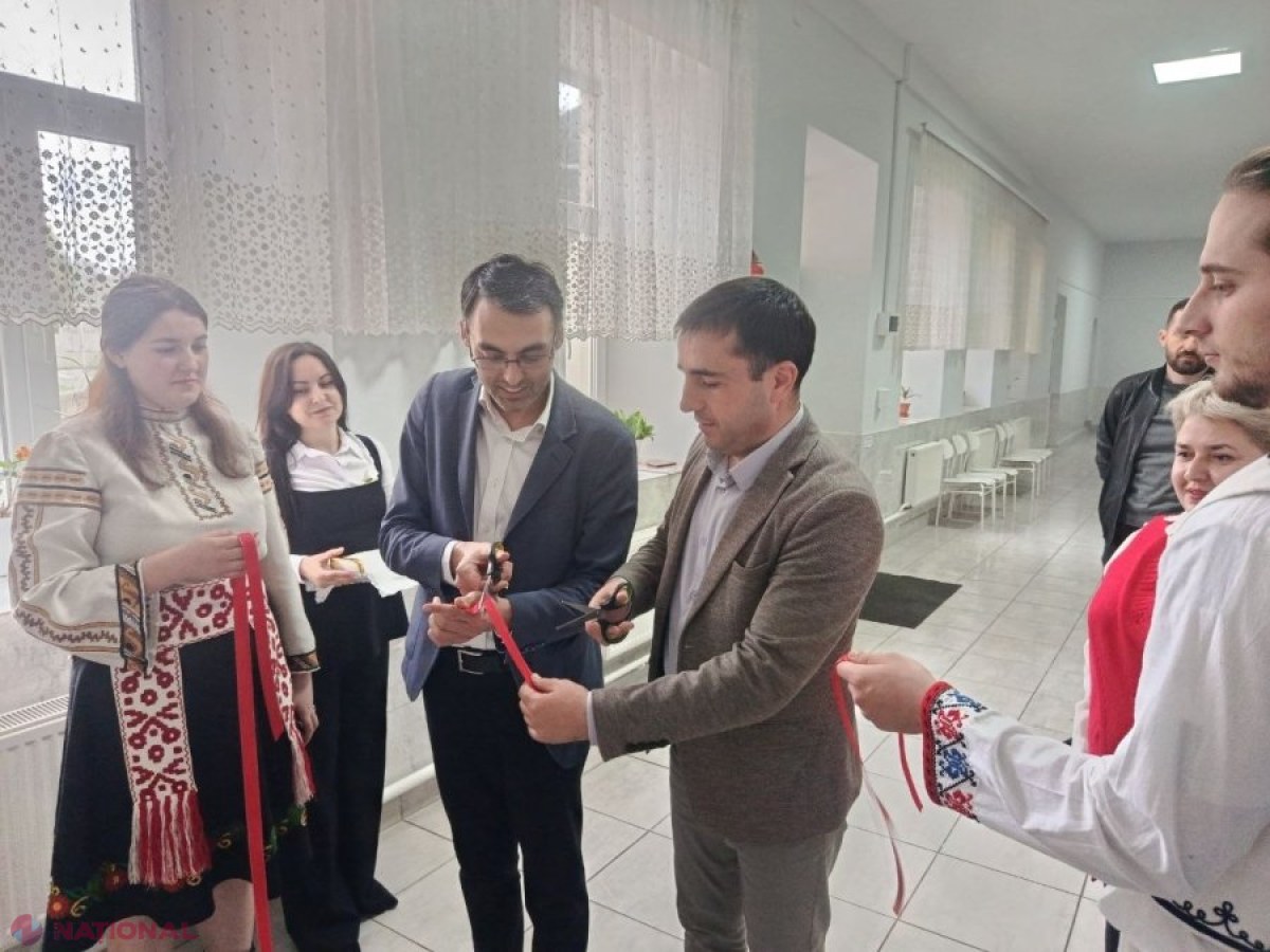 Cabinet modern de limba bulgară inaugurat la liceul „Valentin Moșkov” din Ceadîr-Lunga, cu sprijinul Bulgariei