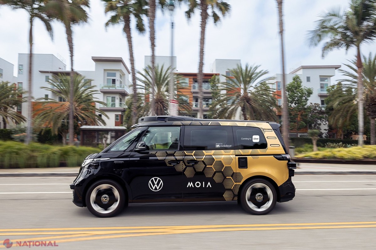 Volkswagen și Uber pornesc testele cu microbuze autonome ID. Buzz în Los Angeles, primul pas spre serviciul de robotaxi din 2026