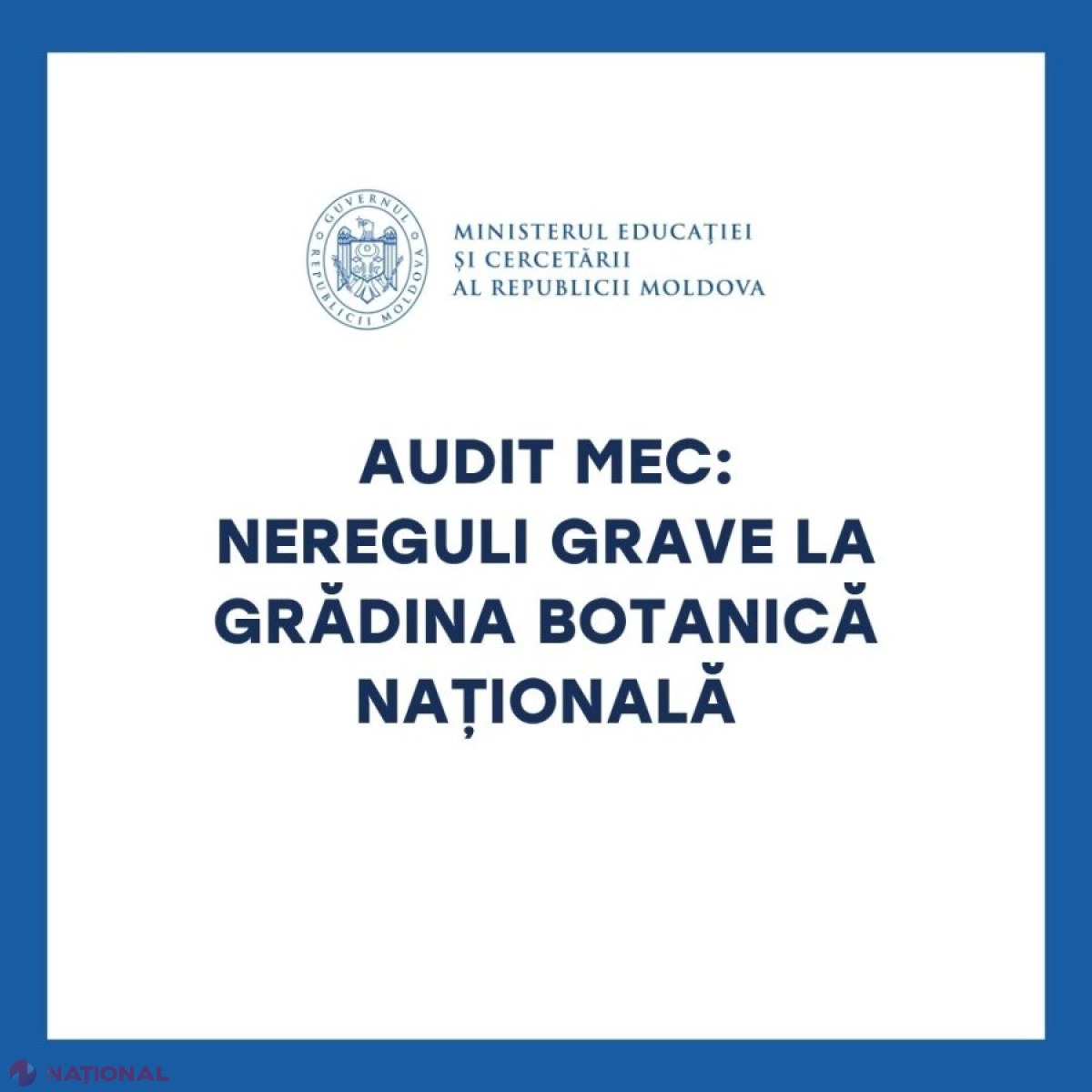 Nereguli grave de gestionare la Grădina Botanică Națională „Alexandru Ciubotaru”: auditul MEC indică pierderi potențiale de 10 milioane de lei și sesizează CNA