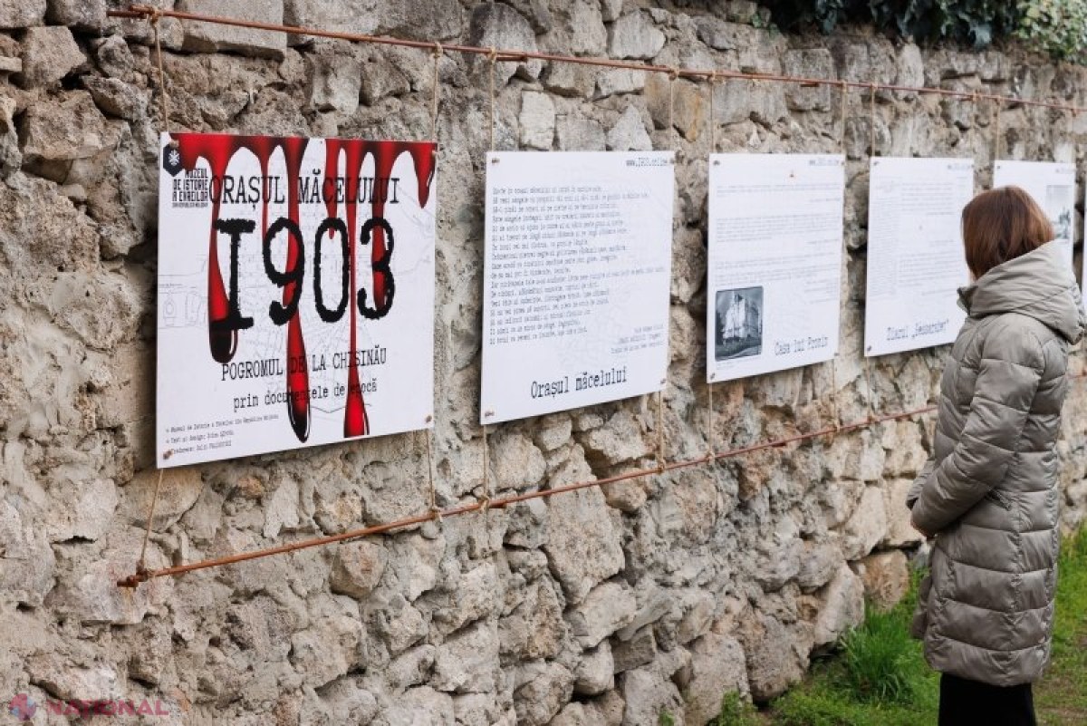 Maia Sandu, la expoziția despre Pogromul de la Chișinău din 1903: „Avem datoria să ne amintim pentru a onora victimele și a păstra adevărul istoric”