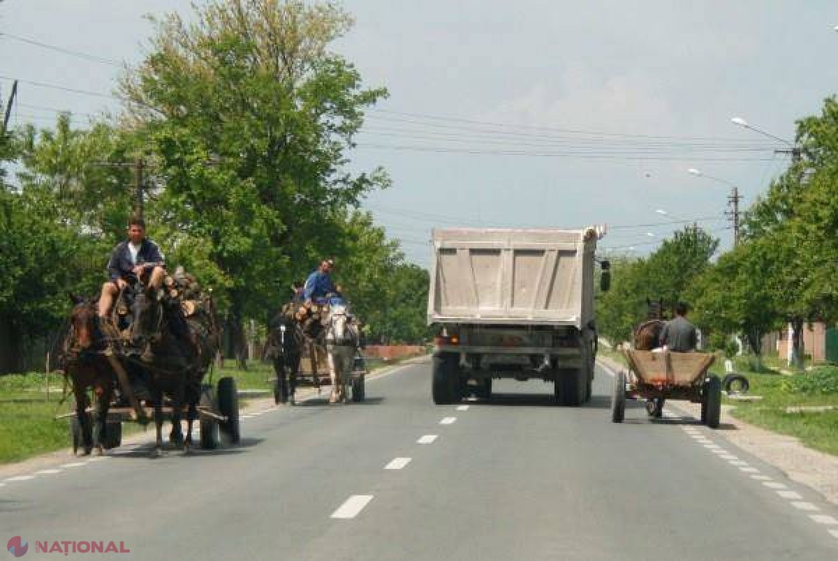 Un căruțaș a fost lovit MORTAL de o mașină