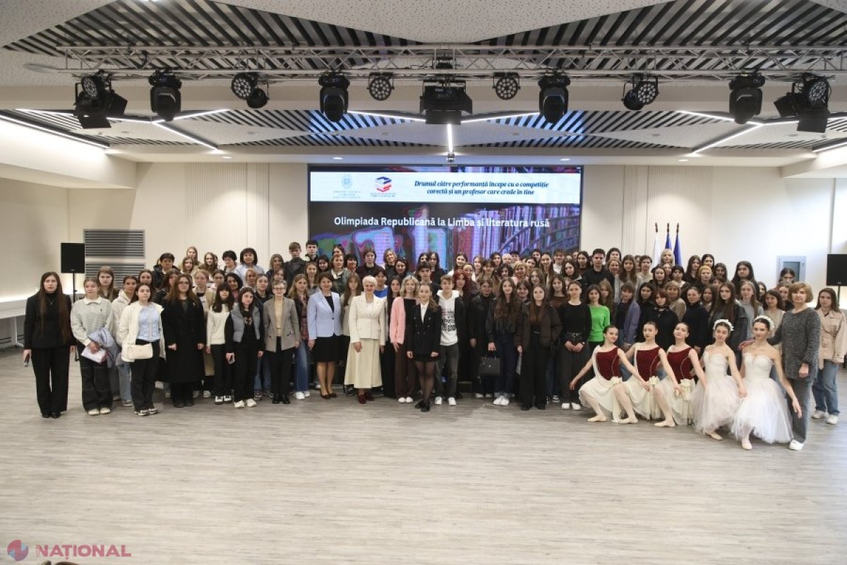 146 de elevi din toată țara, la Olimpiada Republicană de Limba și literatura rusă găzduită de Universitatea „Ion Creangă” din Chișinău