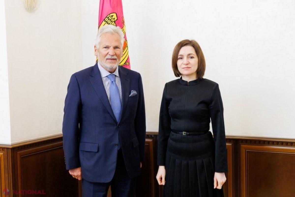 Maia Sandu, discuții la Chișinău cu fostul președinte al Poloniei despre traficul de droguri și securitatea regională