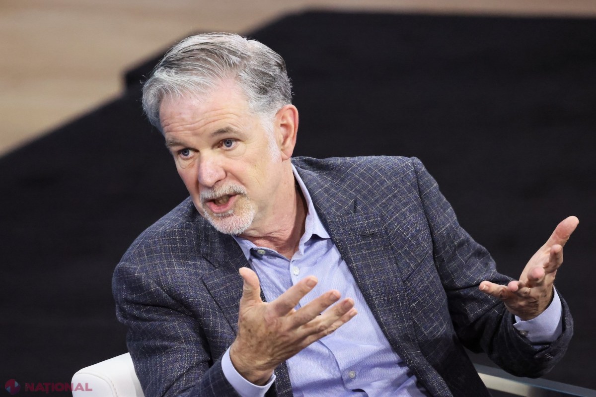 Cofondatorul Netflix Reed Hastings părăsește consiliul de administrație pentru a se dedica filantropiei