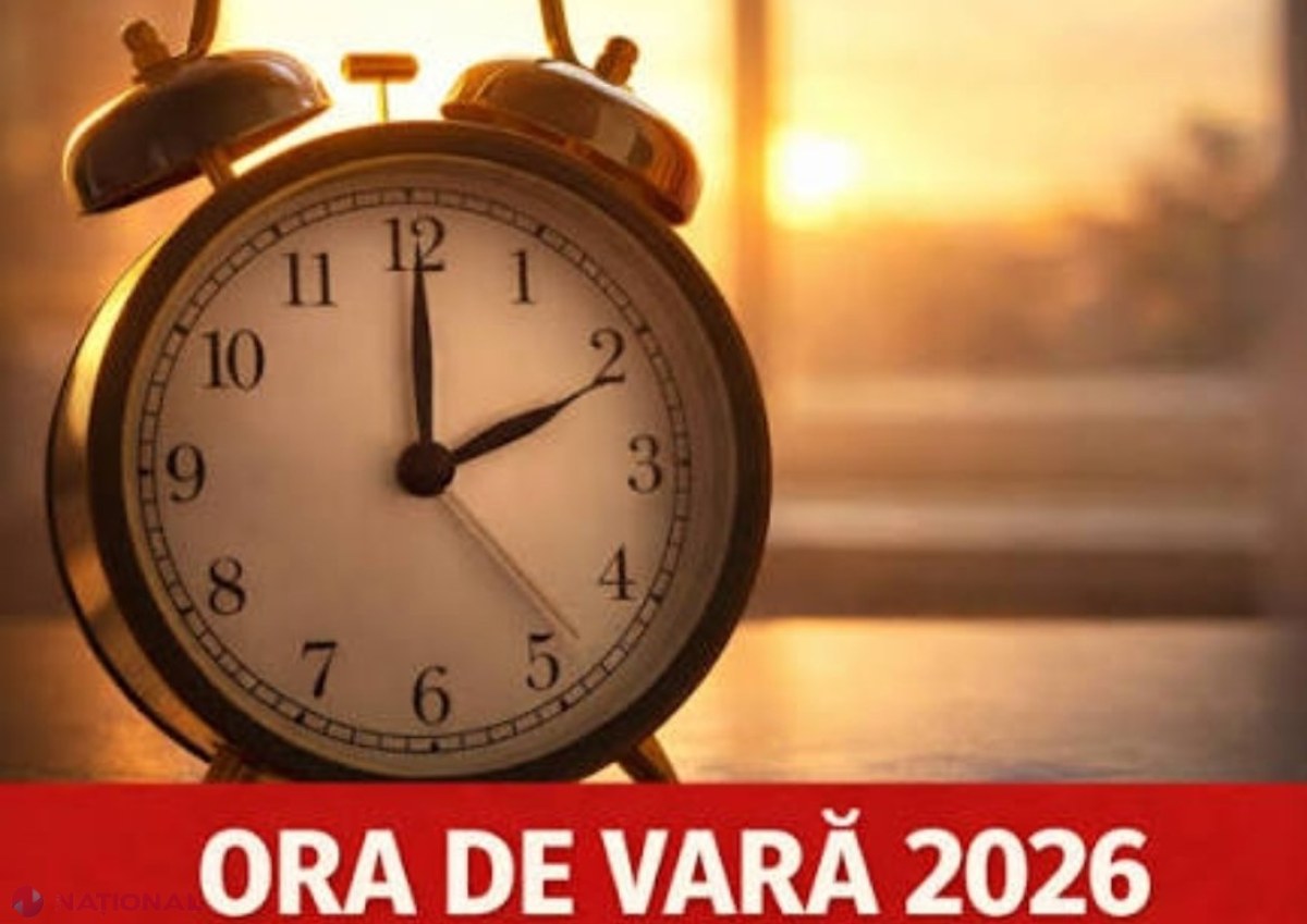 Ora de vară 2026 // Anul acesta se schimbă ceasurile mai devreme. Pe ce dată dăm ora înainte anul acesta