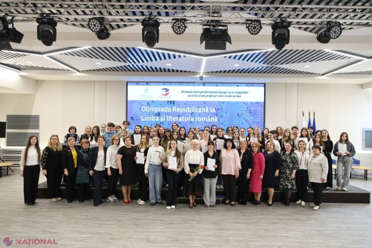 40 de elevi distinși la Olimpiada Republicană de Limba română pentru minorități naționale, găzduită de Universitatea „Ion Creangă”