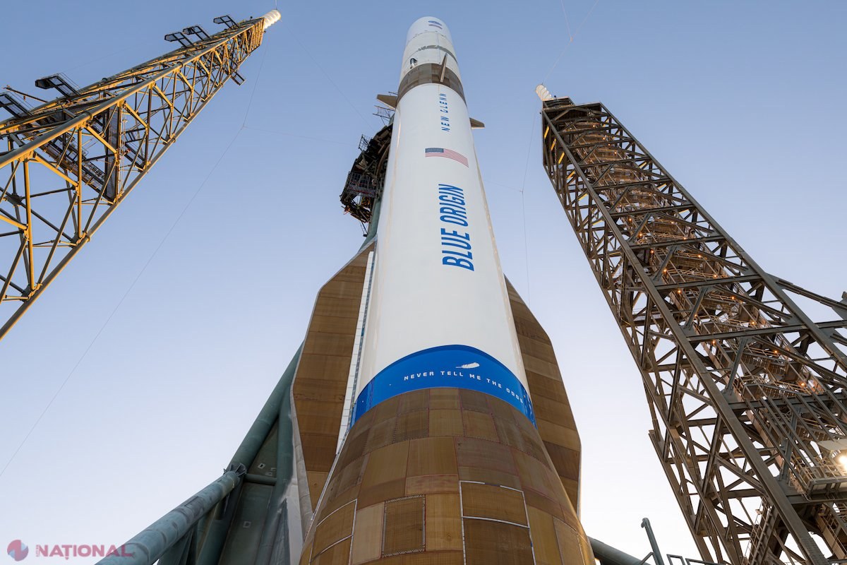 Blue Origin reutilizează cu succes racheta New Glenn, dar plasează pe orbită greșită satelitul AST SpaceMobile