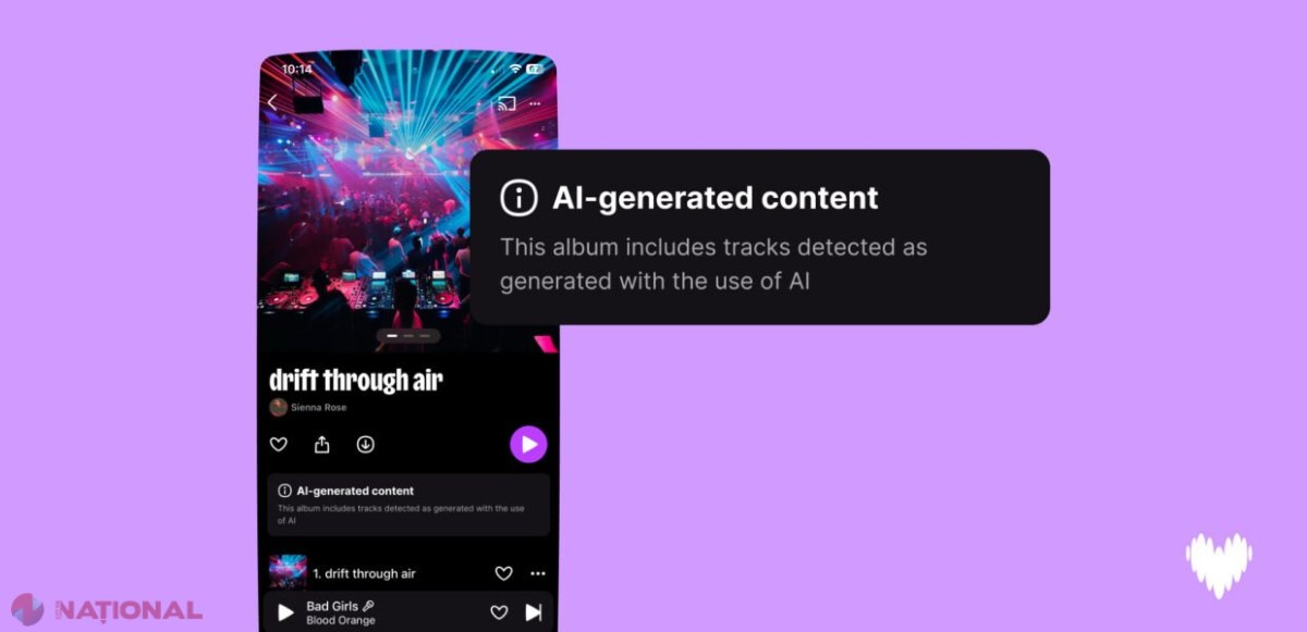 Deezer, invadată de muzica generată de AI: aproape jumătate din melodiile noi încărcate pe platformă sunt create artificial