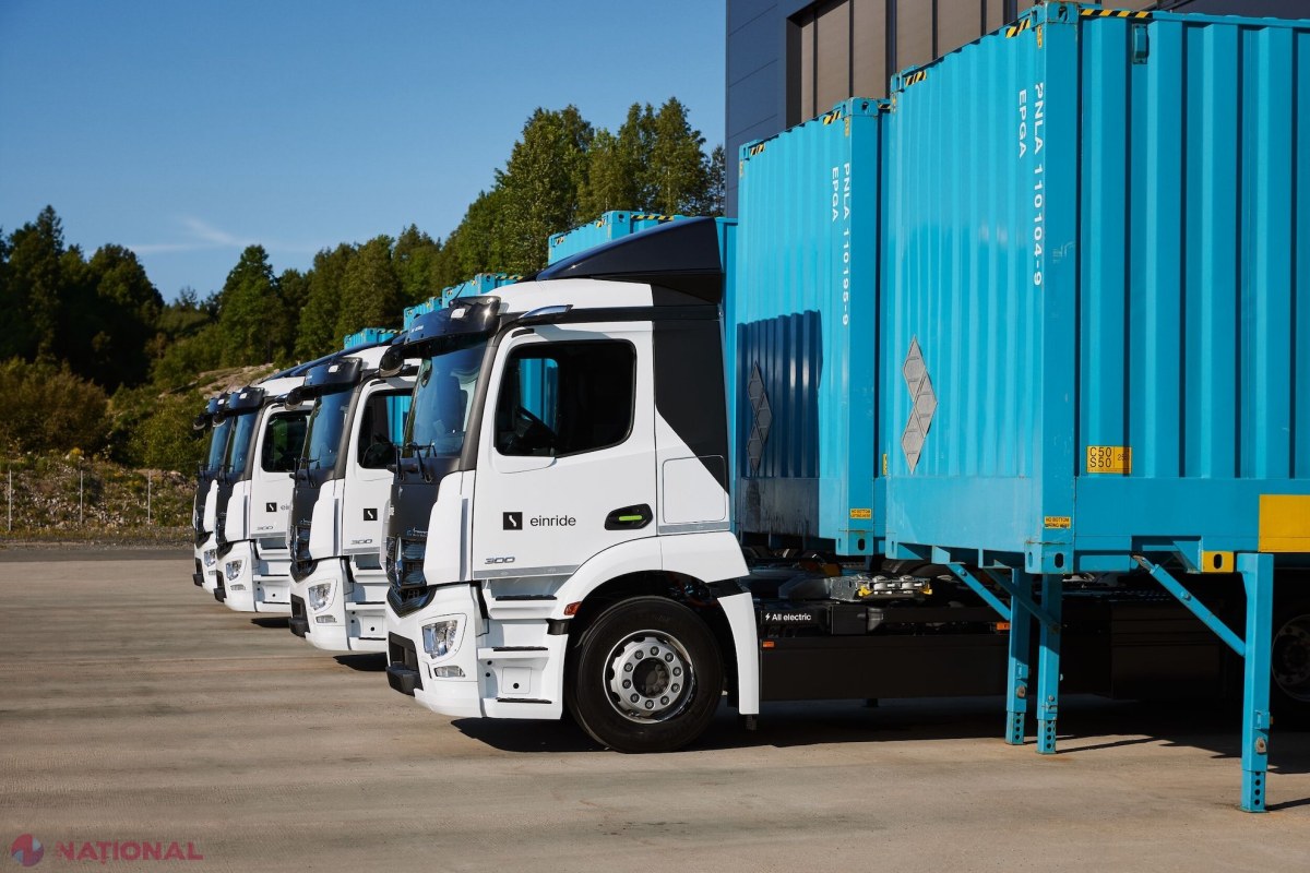 Amazon își electrifică transportul greu în SUA cu 75 de camioane Einride, înaintea listării la bursă a startupului suedez