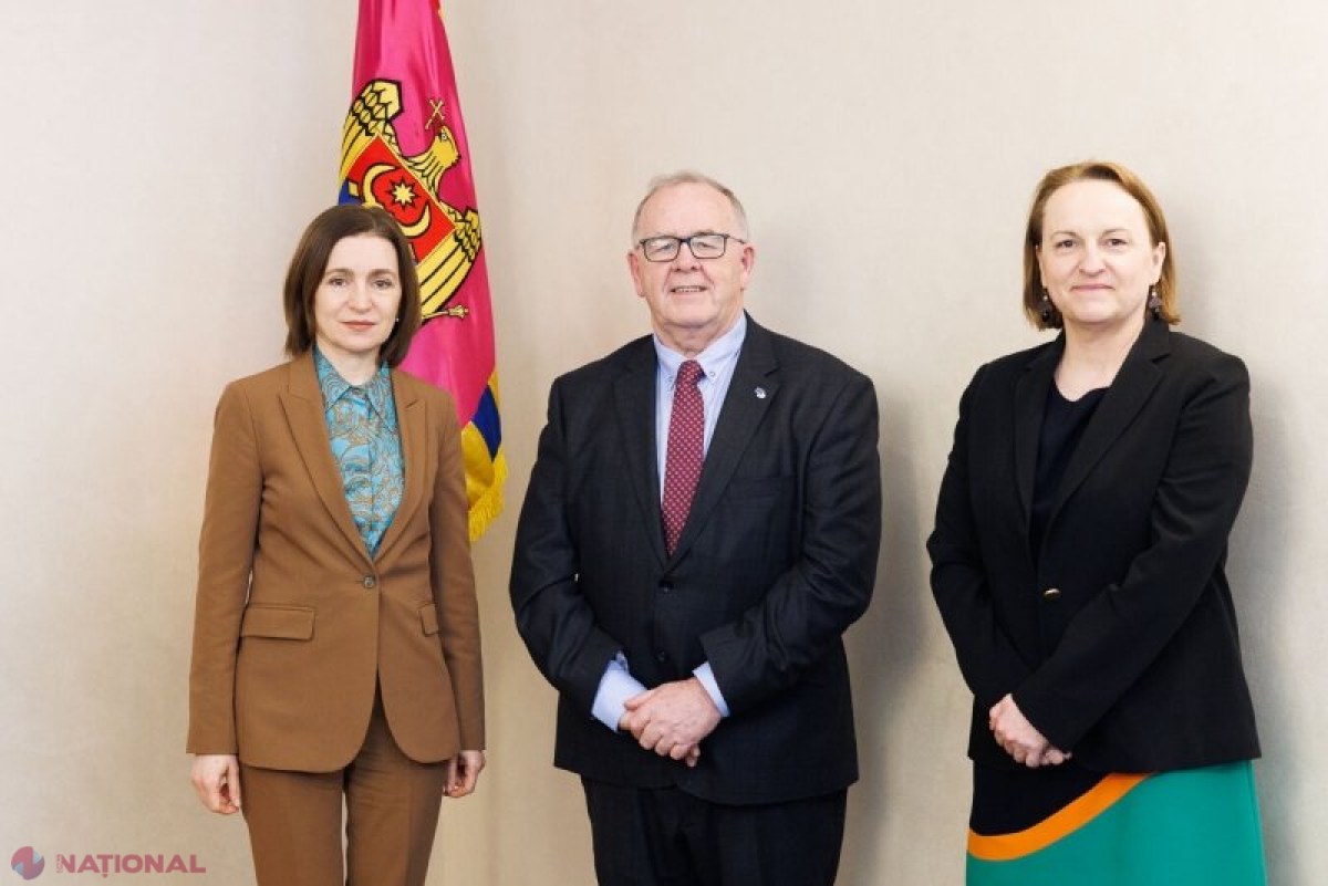 Maia Sandu a discutat la Chișinău cu președintele CESE despre sprijinul pentru parcursul european al Moldovei