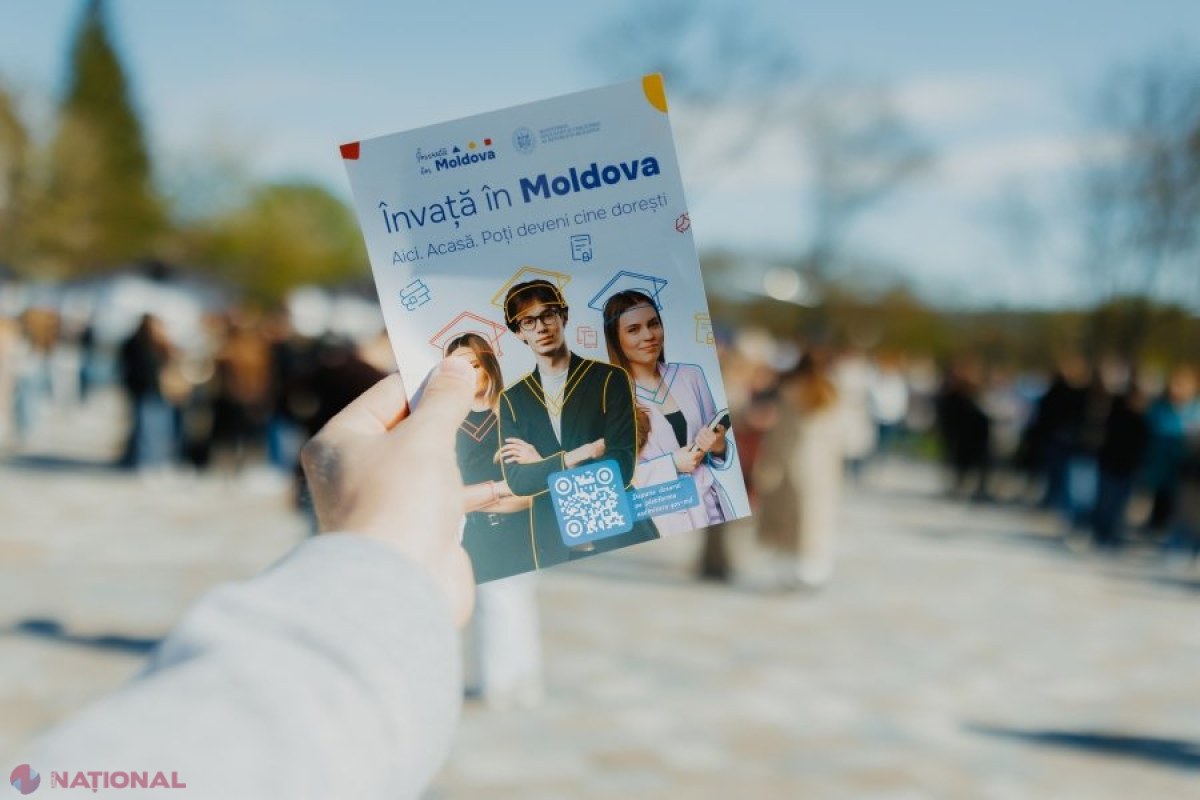Campania „Învață în Moldova” aduce târgul universităților la Hîncești pentru a convinge absolvenții să studieze în țară