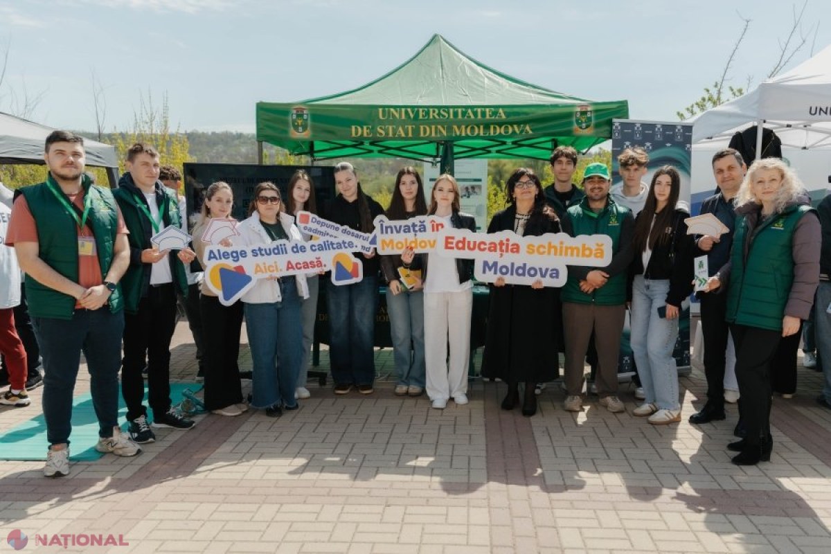Târg educațional la Soroca: sute de liceeni din cinci raioane, conectați direct cu universitățile din Moldova