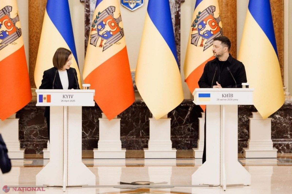 Maia Sandu, la Kyiv, alături de Volodymyr Zelenskyy: Moldova și Ucraina își apără împreună securitatea și viitorul european