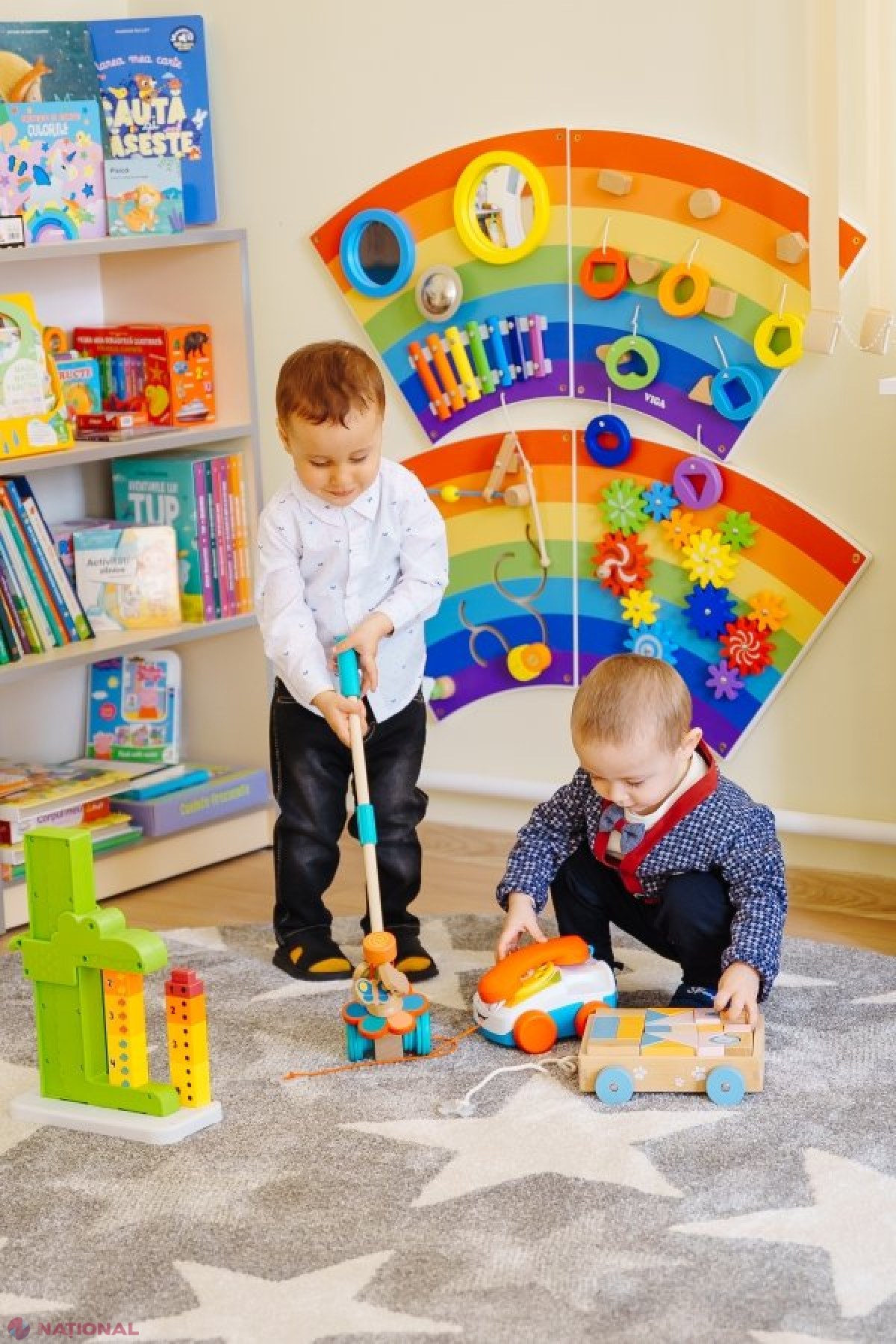 Prima grupă de creșă din Hîncești, deschisă la Grădinița nr. 4 cu sprijinul UNICEF, maib și Primăriei